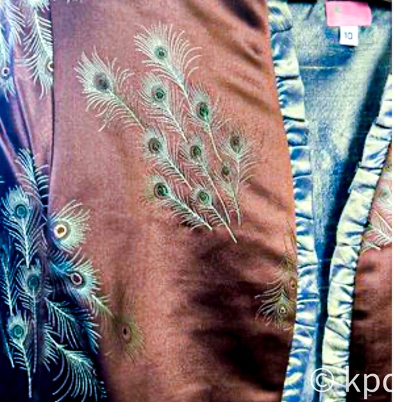 Vintage Molly b. luxury quilted Kimono Jacket - Picture 4 of 12